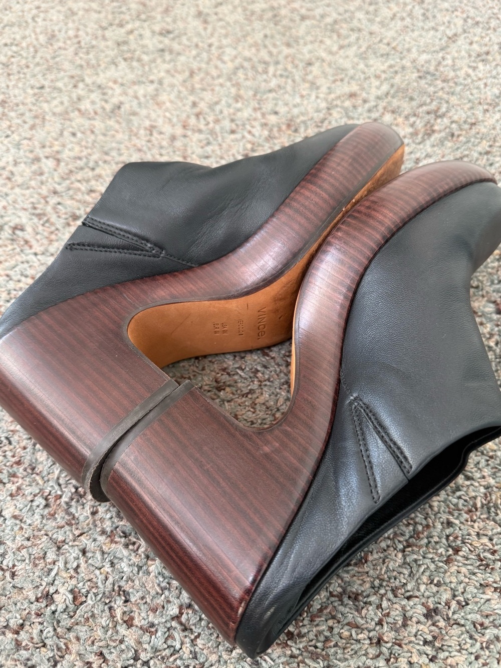 Vince Navina Platform clog size 9 - Picture 8 of 17
